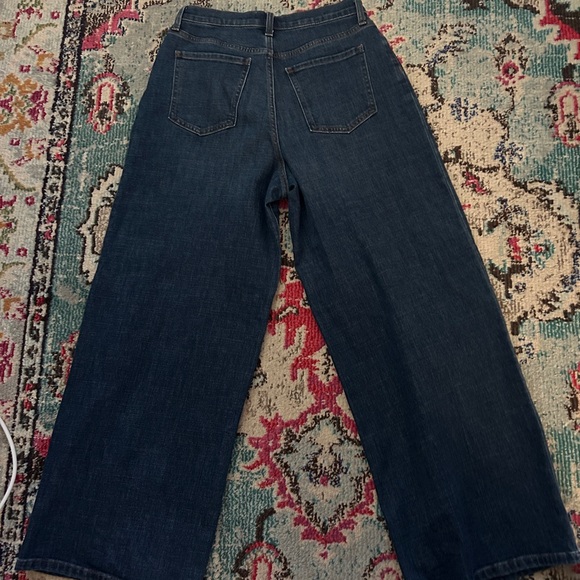 Banana Republic Factory wide leg trouser jeans - Picture 3 of 8